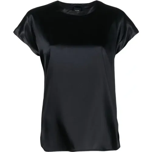 T-Shirts , Damen, Größe: 2XL - pinko - Modalova