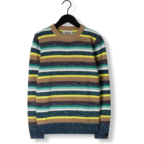 Gestreifter Pullover für Jungen - Scotch & Soda - Modalova