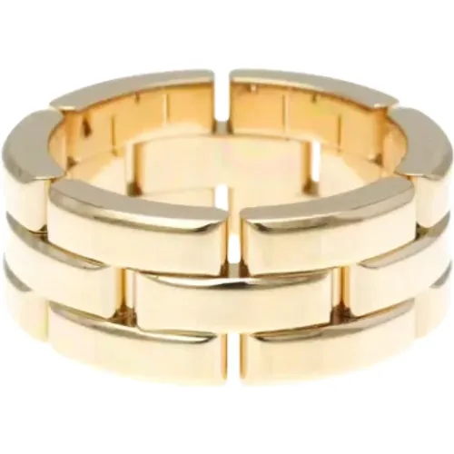 Pre-owned Gold rings , female, Sizes: ONE SIZE - Cartier Vintage - Modalova