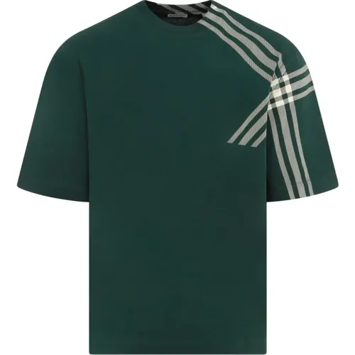 Cotton T-Shirt , male, Sizes: XL, M, S - Burberry - Modalova