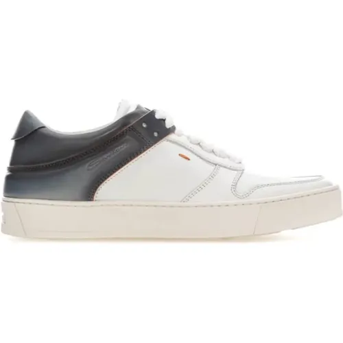 Casual Sneakers for Men , male, Sizes: 7 UK, 8 1/2 UK - Santoni - Modalova