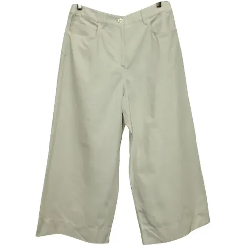 White Cotton Shorts-Skirts, Modern Design, Size 42/L/Us10/Uk12, New with Tags , female, Sizes: L - Kenzo - Modalova