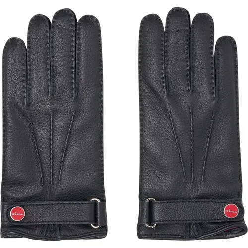 Hirschlederhandschuhe , Herren, Größe: 9 1/2 IN - Kiton - Modalova