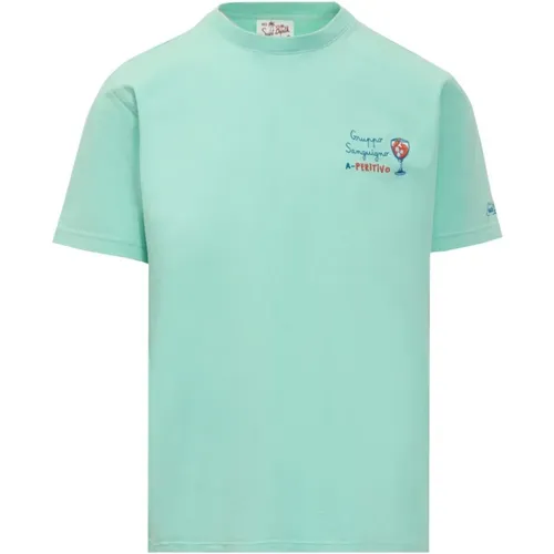 T-shirts and Polos Portofino00696F , male, Sizes: S, L, XL - MC2 Saint Barth - Modalova
