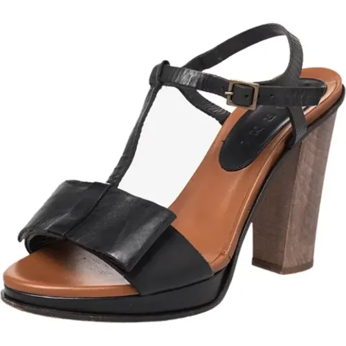 Pre-owned Leather sandals , female, Sizes: 5 UK - Marni Pre-owned - Modalova
