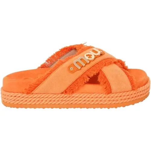 Flip Flops , female, Sizes: 4 UK, 5 UK - Mou - Modalova