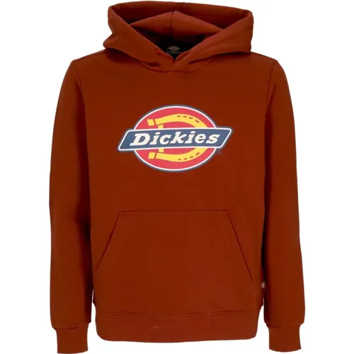 Icon Logo Hoodie Fired Brick Streetwear - Dickies - Modalova