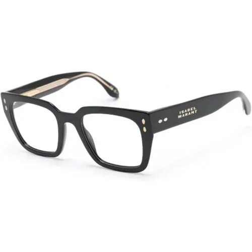 Schwarze Optische Brille, Vielseitig und Stilvoll , Damen, Größe: 50 MM - Isabel marant - Modalova