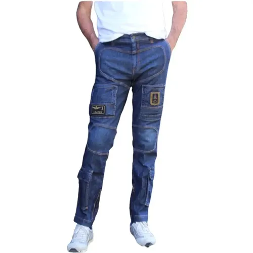 Straight Jeans , male, Sizes: XL, L - aeronautica militare - Modalova