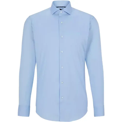 Slim Fit Jersey Shirt P-HANK-s-kent , male, Sizes: 4XL, 3XL, M, 2XL, L, S, XL - Hugo Boss - Modalova