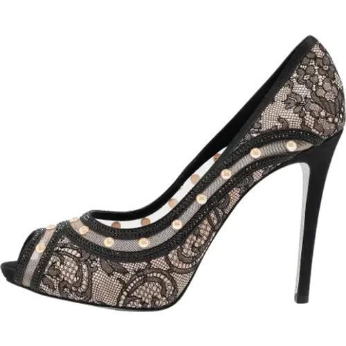 Pre-owned Lace heels , female, Sizes: 8 UK - René Caovilla Pre-owned - Modalova
