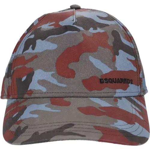 Military Baseball Cap , male, Sizes: ONE SIZE - Dsquared2 - Modalova