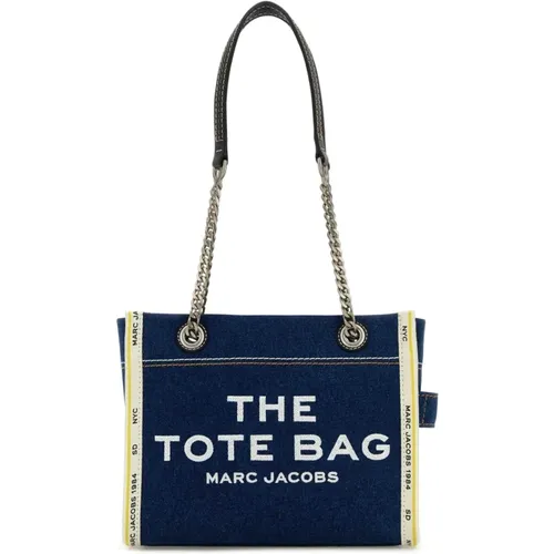 Denim Chain Schultertasche , Damen, Größe: ONE Size - Marc Jacobs - Modalova