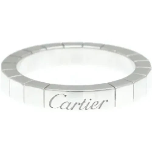 Pre-owned White Gold rings , female, Sizes: ONE SIZE - Cartier Vintage - Modalova