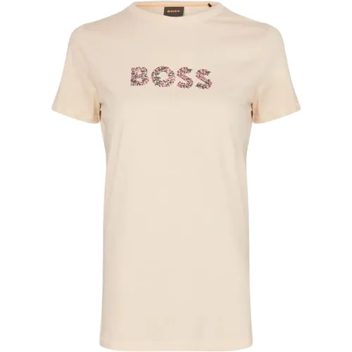 Damen Logo Print T-Shirt Hugo Boss - Hugo Boss - Modalova