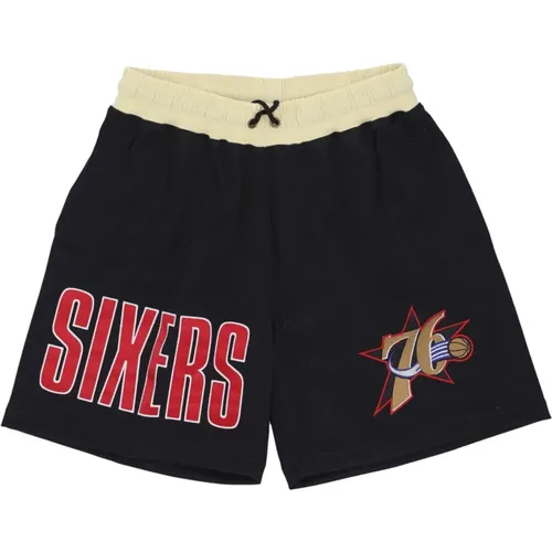 Philadelphia 76ers Basketball Shorts Vintage Style , male, Sizes: L, M, XL - Mitchell & Ness - Modalova