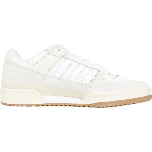 Klassische Niedrige Forum Sneakers Weiß Herren , Herren, Größe: 41 1/3 EU - adidas Originals - Modalova