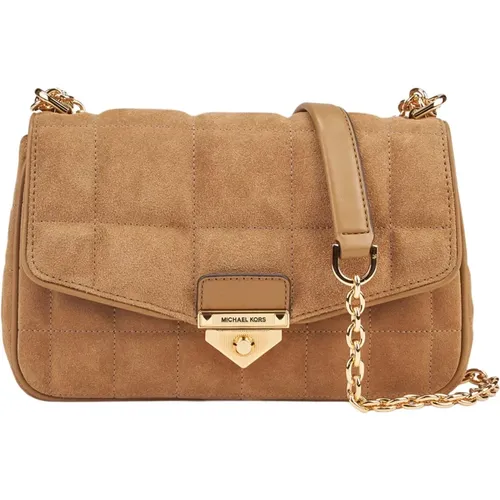 Soho Quilted Suede Chain Bag , female, Sizes: ONE SIZE - Michael Kors - Modalova