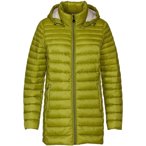 Light Down Jacket Lime/Sand , female, Sizes: L, 2XL, M, 3XL, 4XL, 6XL, XL, 5XL - Danwear - Modalova