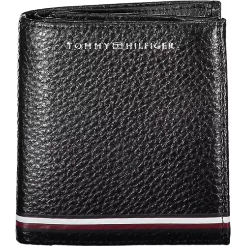 Leather Wallet , male, Sizes: ONE SIZE - Tommy Hilfiger - Modalova