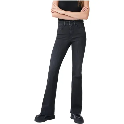 Boot-cut Jeans , female, Sizes: W26 L34 - Salsa - Modalova
