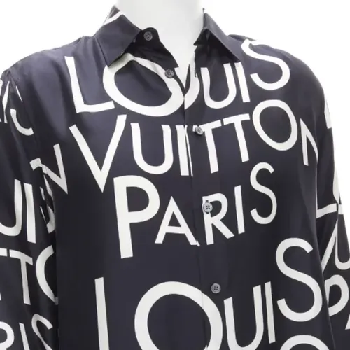 Pre-owned Silk tops , female, Sizes: L - Louis Vuitton Vintage - Modalova