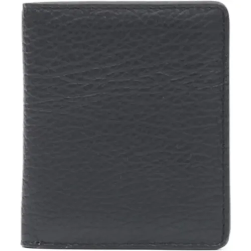 Leather Wallet with Four Stitches , unisex, Sizes: ONE SIZE - Maison Margiela - Modalova