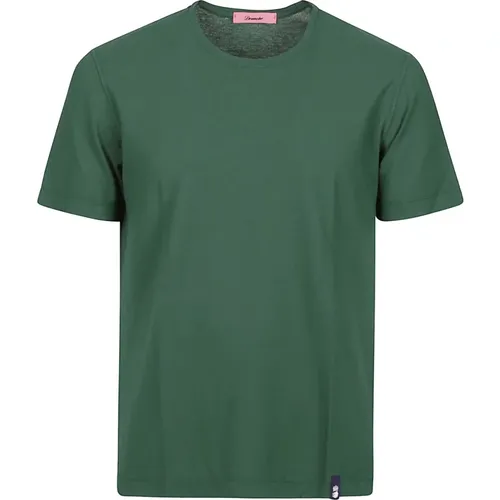 T-Shirt , male, Sizes: L, S, M, XL - Drumohr - Modalova