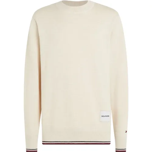 GS Tipped Sweatshirt , Herren, Größe: L - Tommy Hilfiger - Modalova