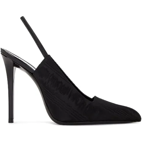 Elegant Decollete Shoes , female, Sizes: 5 1/2 UK, 5 UK, 6 1/2 UK, 4 UK, 4 1/2 UK - Saint Laurent - Modalova