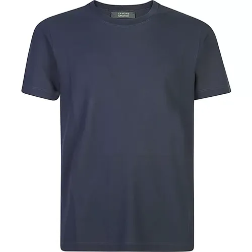 T-shirts and Polos , male, Sizes: XL - Zanone - Modalova