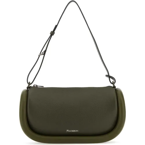 Dark Leather Bumper 15 Shoulder Bag , female, Sizes: ONE SIZE - JW Anderson - Modalova