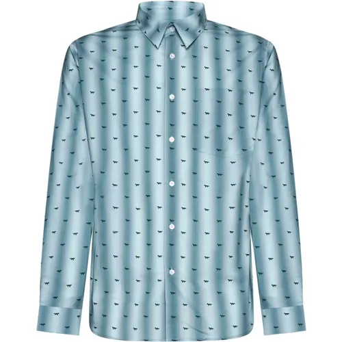 Stylish Shirts Collection , male, Sizes: S, L, M - Maison Kitsuné - Modalova