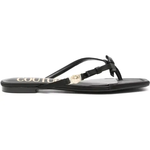 Schwarze Sandalen mit Millie Design 87,Sandalen - Versace Jeans Couture - Modalova