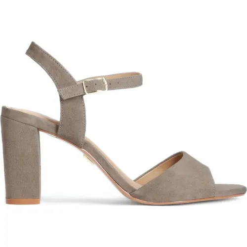 Taupe Sandalen für Damen , Damen, Größe: 40 EU - Kazar - Modalova