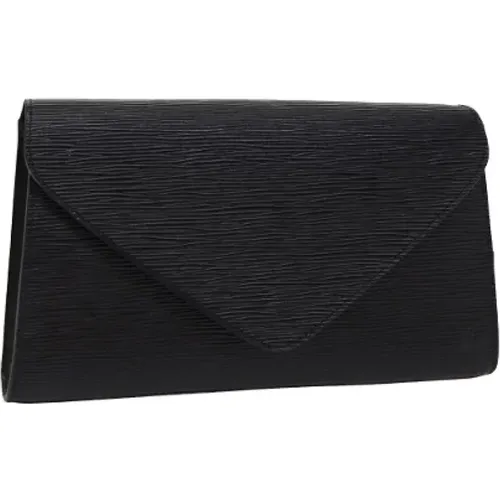 Pre-owned Leather clutches , female, Sizes: ONE SIZE - Louis Vuitton Vintage - Modalova