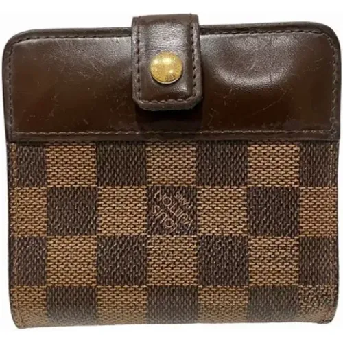 Pre-owned Canvas wallets , female, Sizes: ONE SIZE - Louis Vuitton Vintage - Modalova