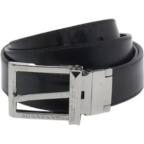 Pre-owned Coated canvas belts , male, Sizes: ONE SIZE - Burberry Vintage - Modalova