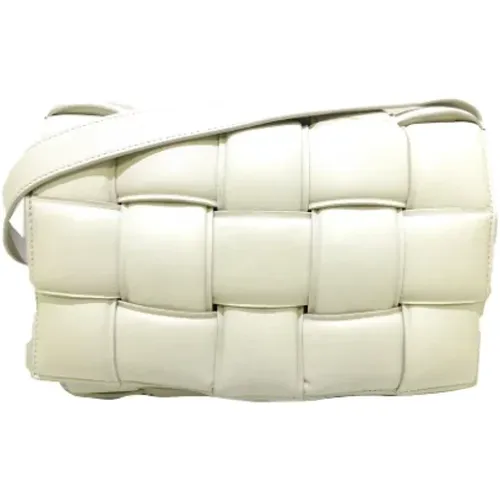 Pre-owned Leather Crossbody Bag , female, Sizes: ONE SIZE - Bottega Veneta Vintage - Modalova