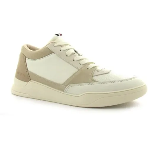 Sneakers Elevated Hi Cupsole Mix , Herren, Größe: 46 EU - Tommy Hilfiger - Modalova