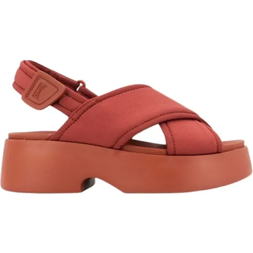 Flat Sandals , female, Sizes: 3 UK, 7 UK - Camper - Modalova
