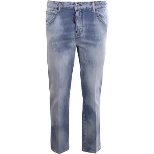 Trendige Cropped Jeans Dsquared2 - Dsquared2 - Modalova