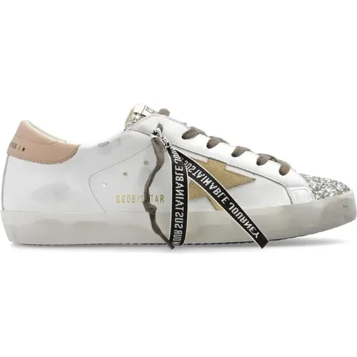 Glitter Star Sneakers , female, Sizes: 6 UK, 4 UK, 3 UK, 5 UK, 7 UK - Golden Goose - Modalova