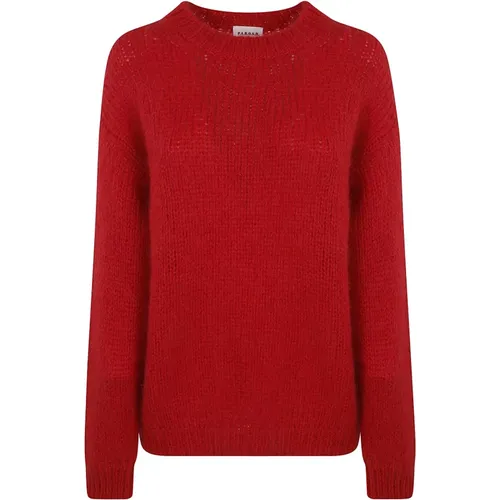 Roter Stylischer Damen Sweatshirt Aw24 , Damen, Größe: XS - P.A.R.O.S.H. - Modalova