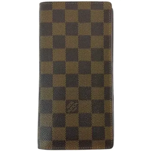 Pre-owned Canvas wallets , male, Sizes: ONE SIZE - Louis Vuitton Vintage - Modalova