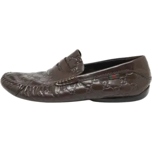 Pre-owned Leder flats Gucci Vintage - Gucci Vintage - Modalova