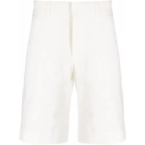 Cotton Shorts with Belt Loops , male, Sizes: L - Casablanca - Modalova