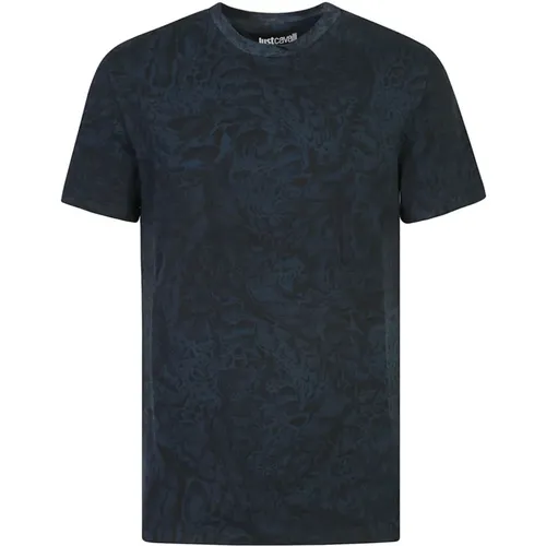 T-Shirt for Men Aw24 , male, Sizes: XL, L, S - Just Cavalli - Modalova