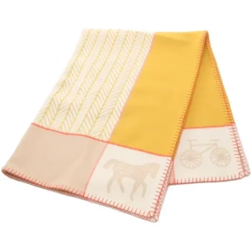 Pre-owned Cashmere scarves , female, Sizes: ONE SIZE - Hermès Vintage - Modalova