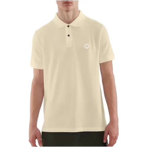 Cotton Polo Shirt Style Ash , male, Sizes: M, S, L, XL - Ma.strum - Modalova
